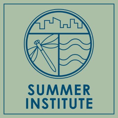 Groundswell Stewardship Initiative circular logo with "Summer Institute" beneath